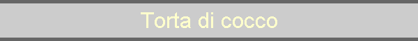Torta di cocco